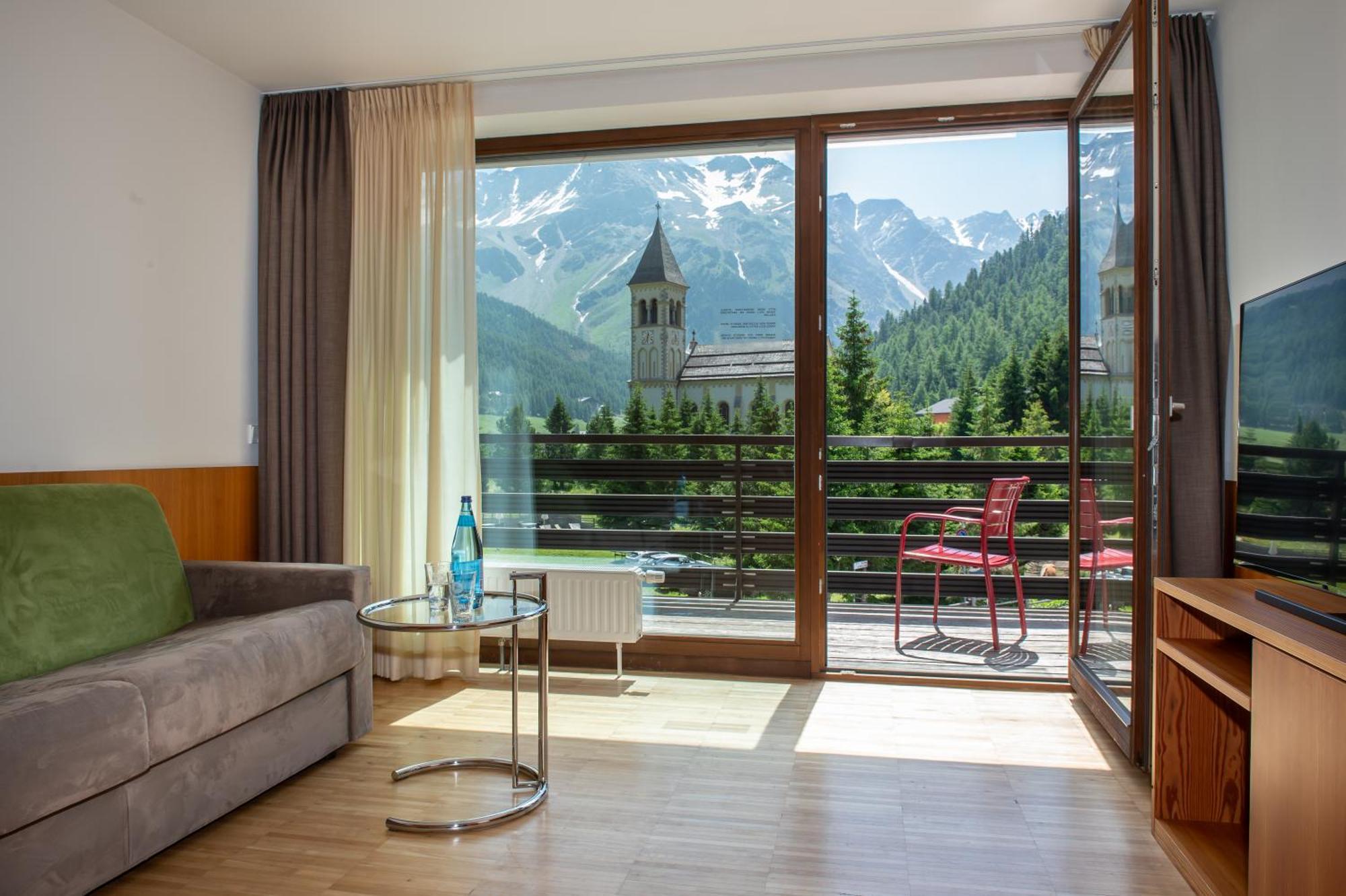 Bed & Breakfast Hotel Nives Sulden Rum bild