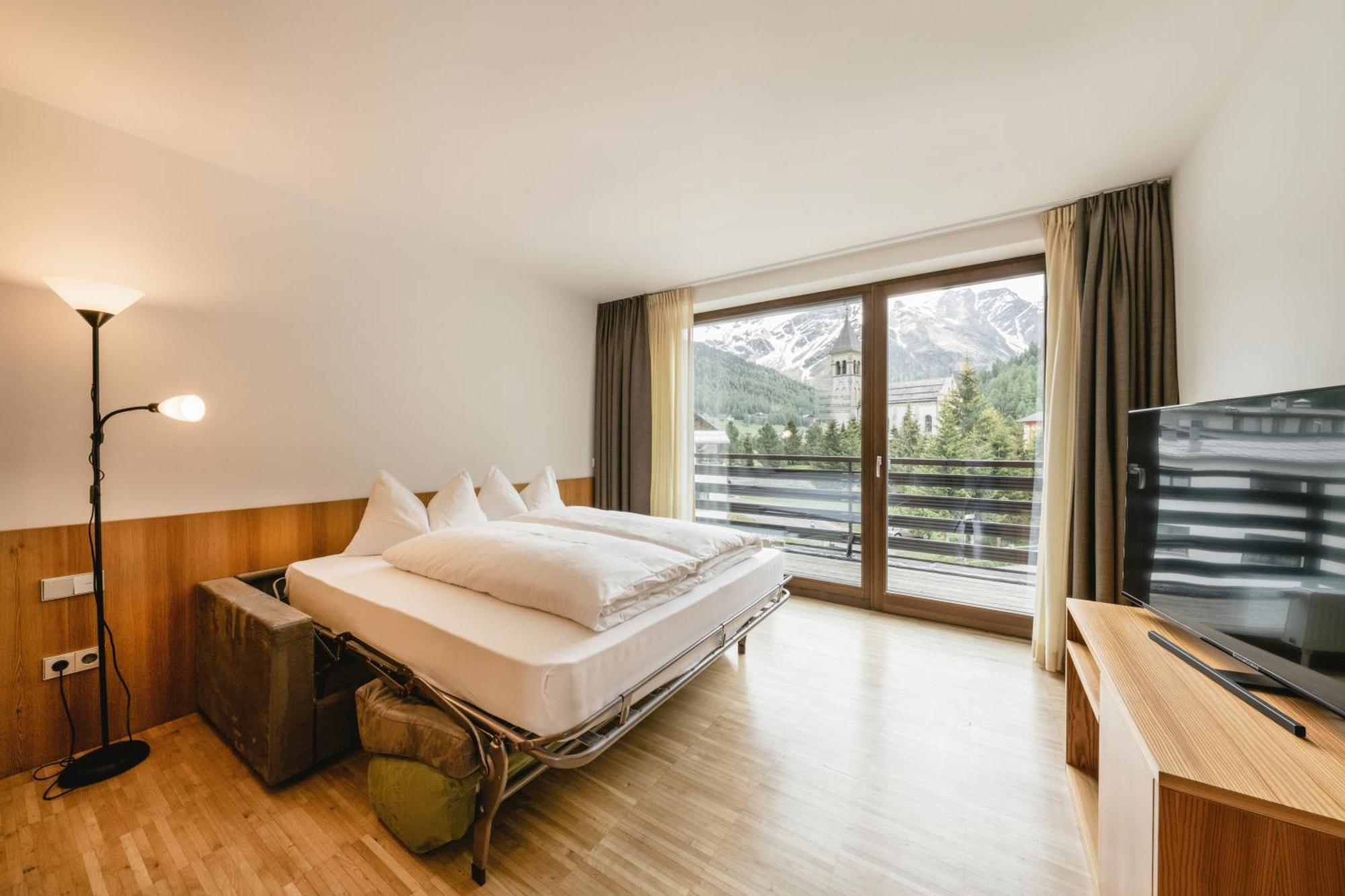 Bed & Breakfast Hotel Nives Sulden Rum bild
